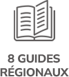 8 guides régionaux